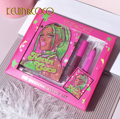 Kevin & Coco Green Muse Makeup Kit