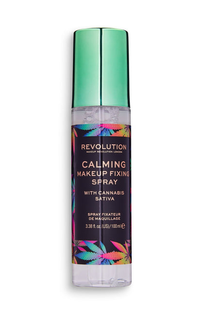 Revolution Calming Setting Spray with Canabis Sativa
