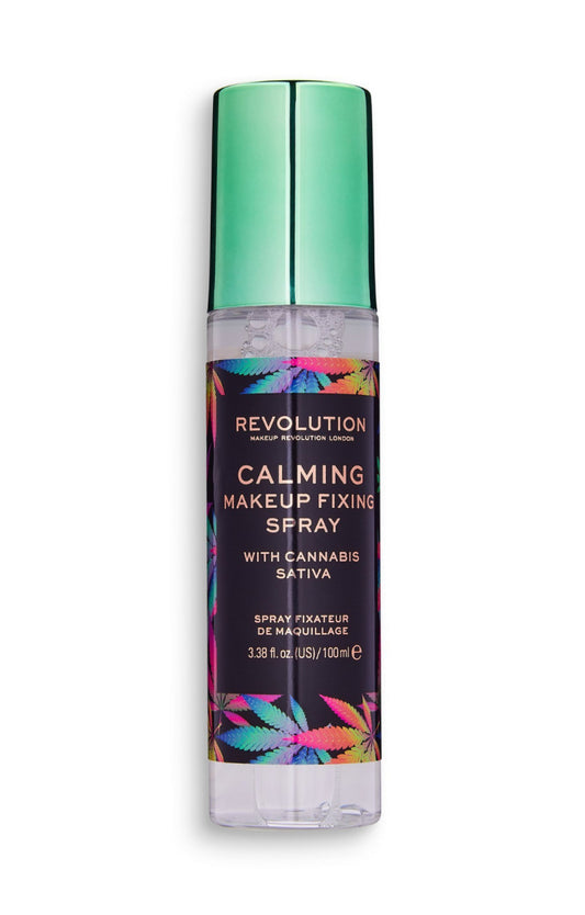 Revolution Calming Setting Spray with Canabis Sativa