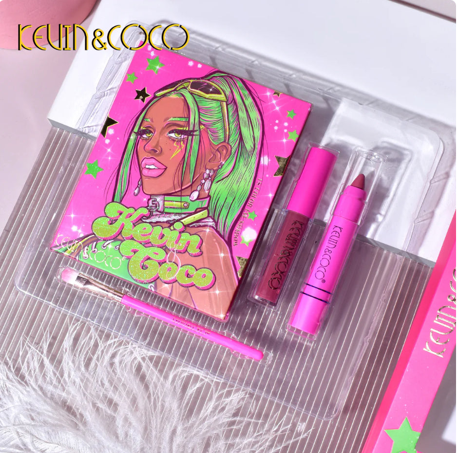 Kevin & Coco Green Muse Makeup Kit