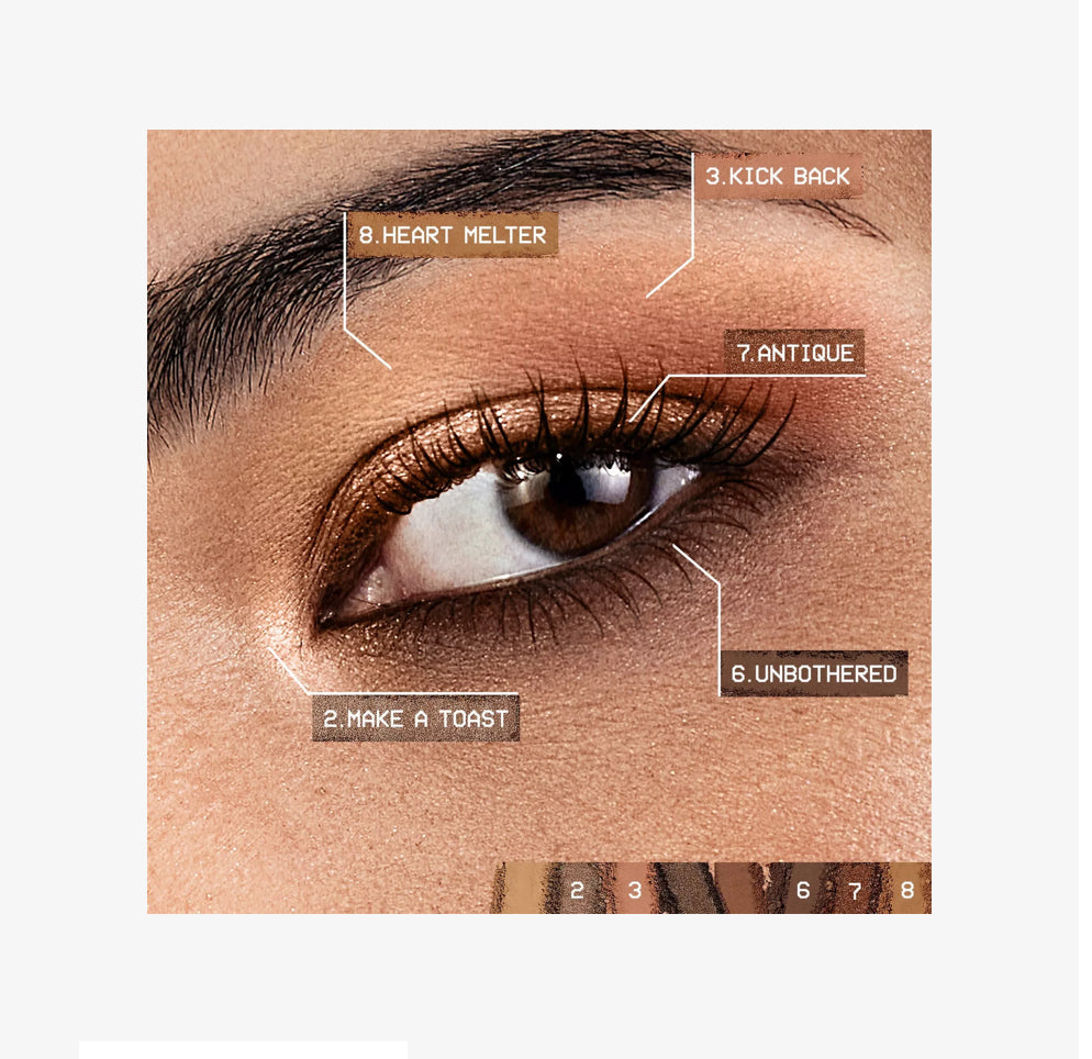 Smashbox Always On Mood Board Eyeshadow Palette – Cozy Vibes | Neutral Warm Tone Soft Glam Makeup (0.24 oz)