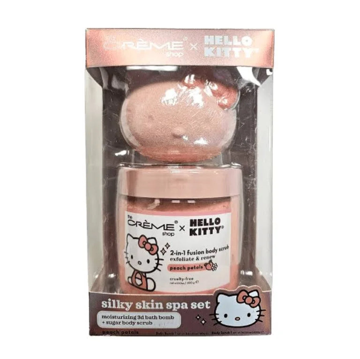 The Creme Shop - Hello Kitty Silky Skin Spa Set Peach Petals