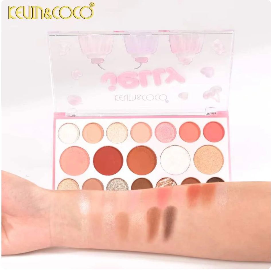 Kevin & Coco Jelly Eyeshadow, Highlight, & Blusher Palette