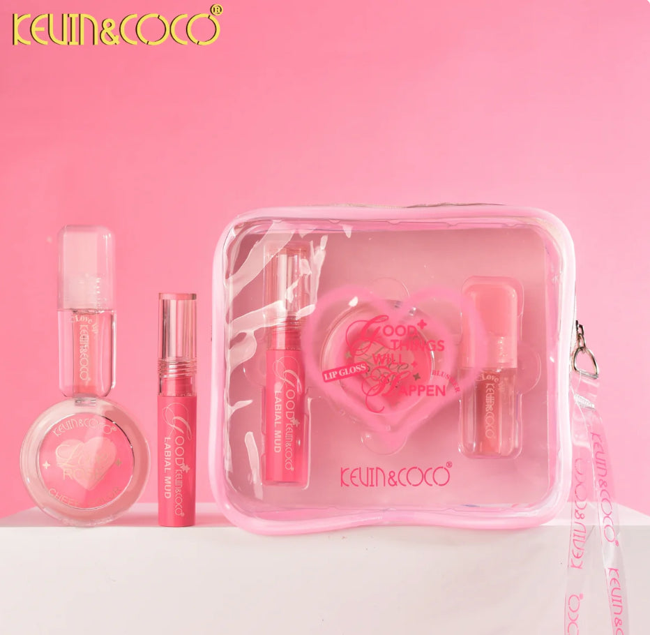 Kevin & Coco Mousse Kiss Lip & Cheek Kit