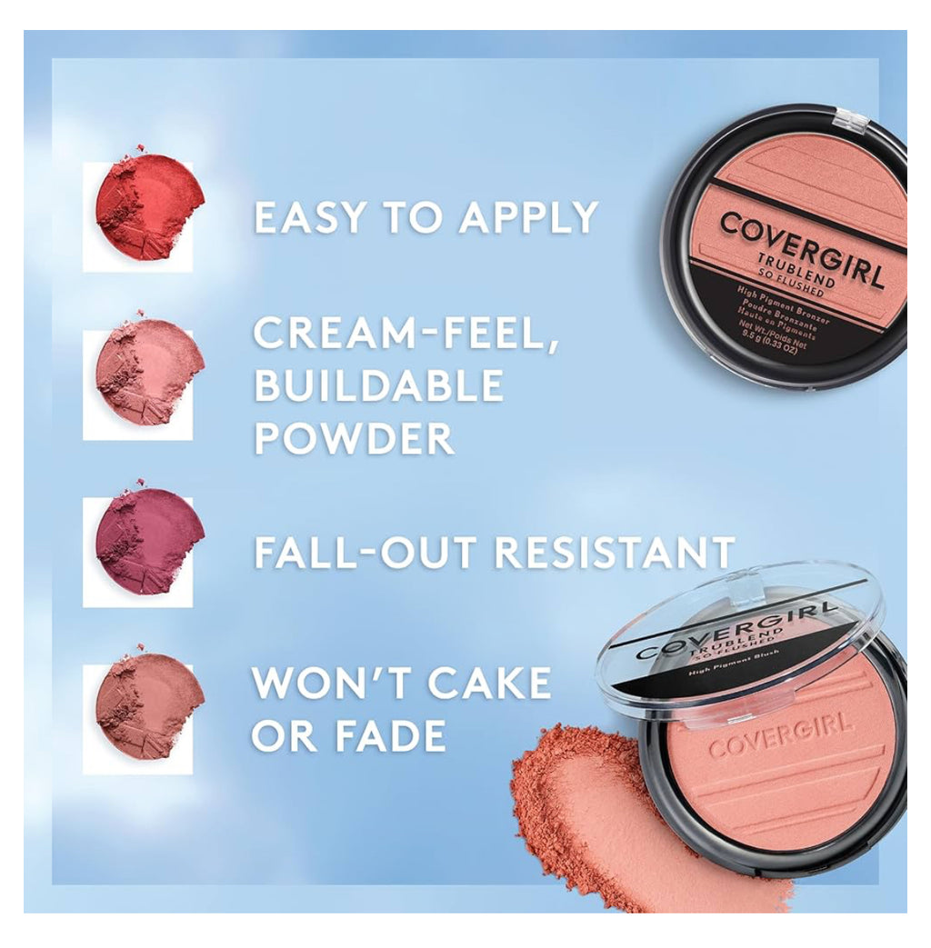 COVERGIRL So Flushed High Pigment Blush, Temptation