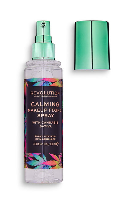 Revolution Calming Setting Spray with Canabis Sativa