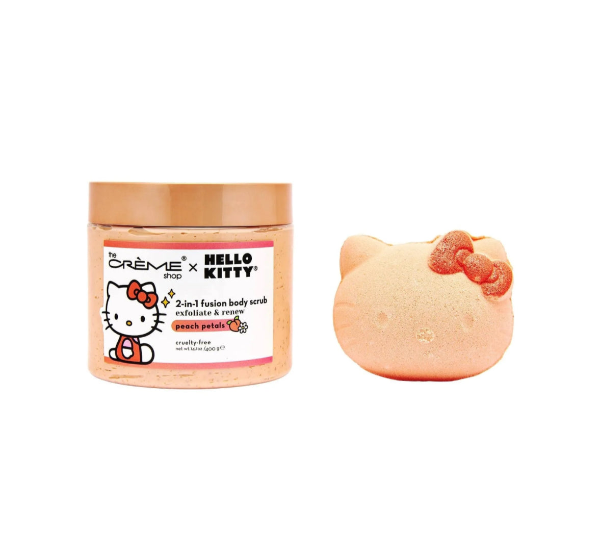 The Creme Shop - Hello Kitty Silky Skin Spa Set Peach Petals