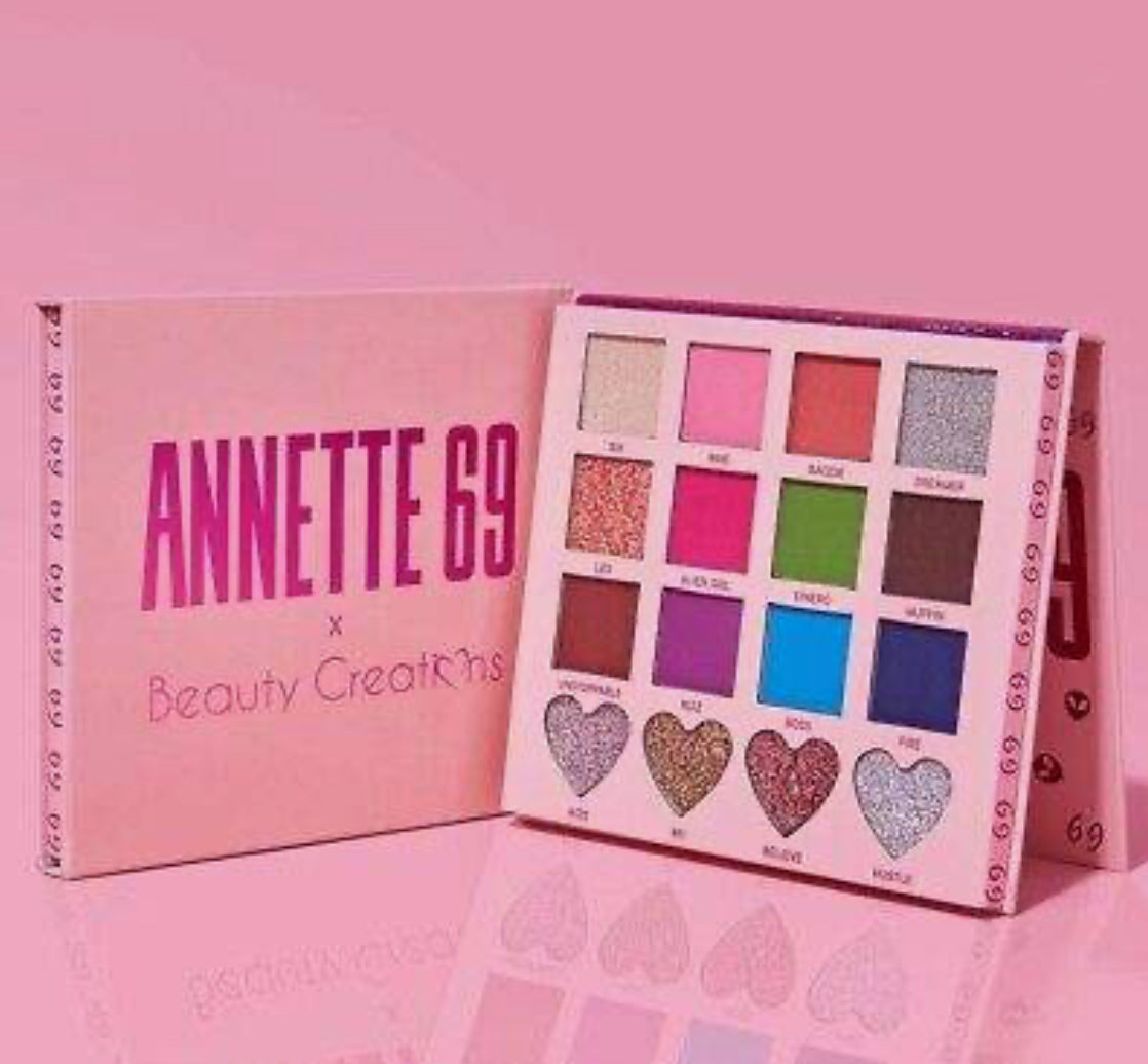 Beauty Creations Annette 69 Eye Shadow Palette