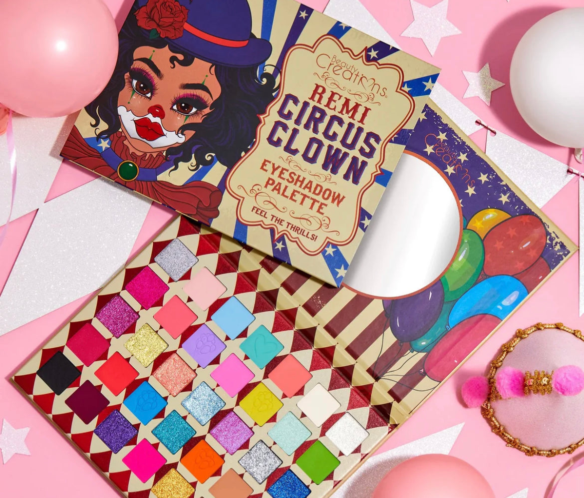 Beauty Creations Remi Circus Clown Shadow Palette