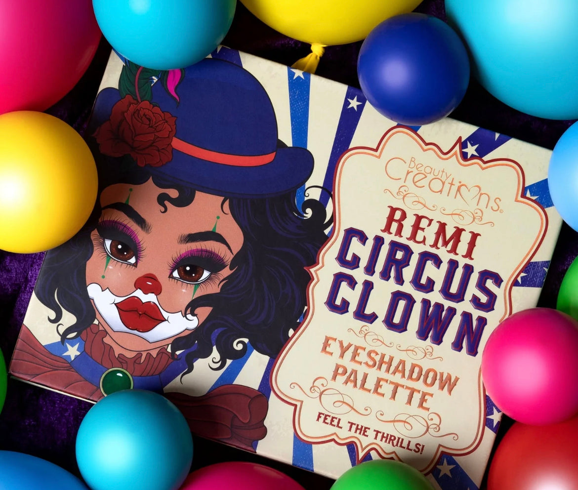 Beauty Creations Remi Circus Clown Shadow Palette (Wholesale - 6 Pieces)