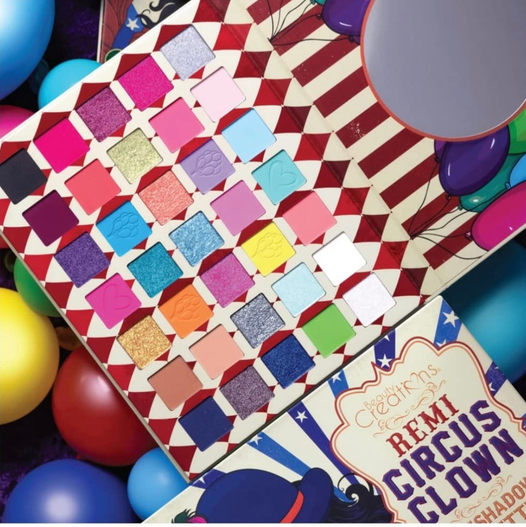 Beauty Creations Remi Circus Clown Shadow Palette (Wholesale - 6 Pieces)