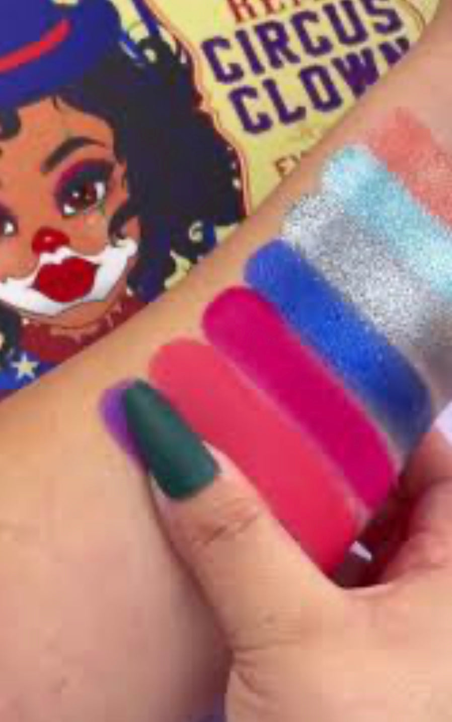 Beauty Creations Remi Circus Clown Shadow Palette