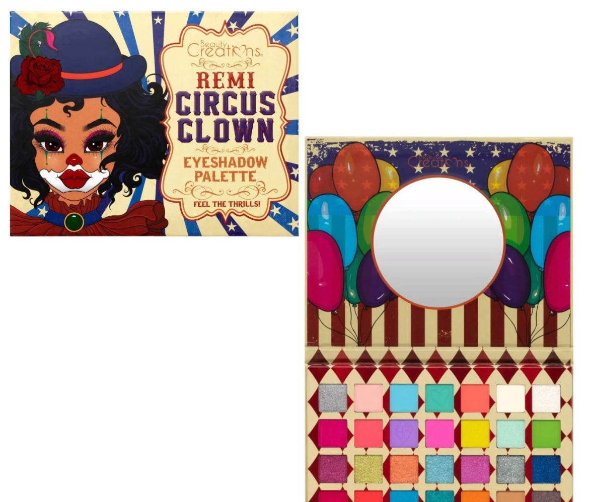 Beauty Creations Remi Circus Clown Shadow Palette (Wholesale - 6 Pieces)