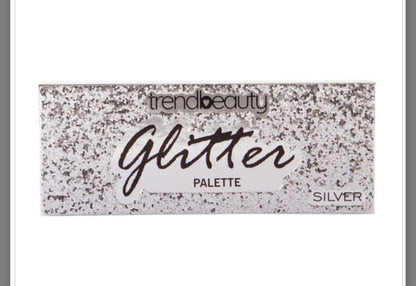 Trend Beauty Silver Glitter Palette