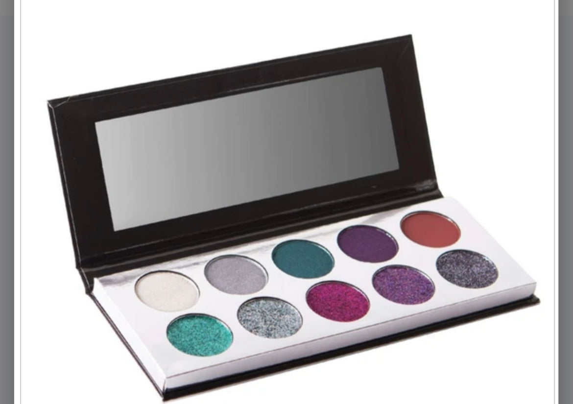 Trend Beauty Silver Glitter Palette