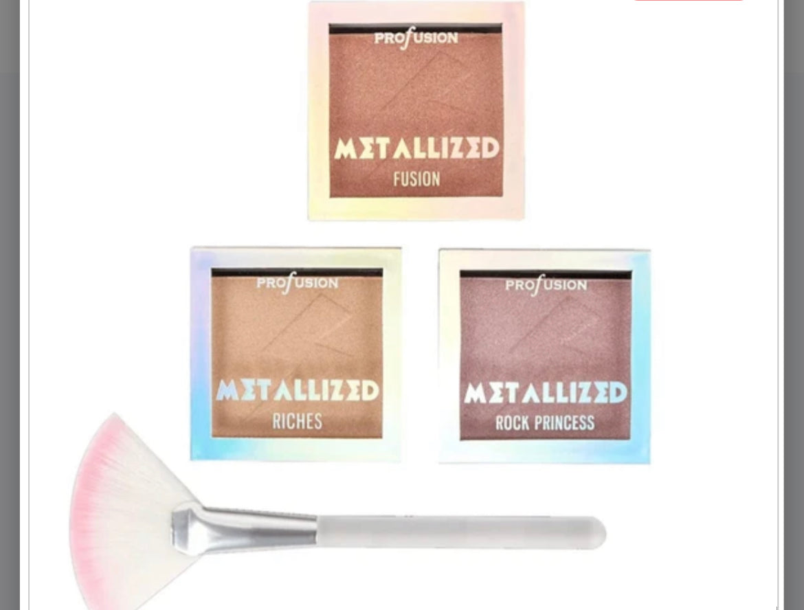 Profusion Metallized Hypnotic Highlight Set (Wholesale - 3 Pieces)